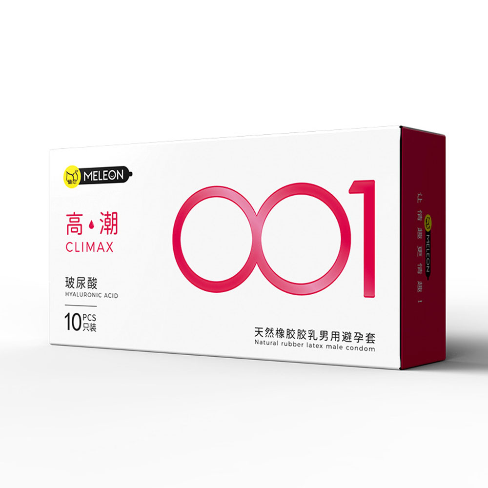 Bao cao su Meleon HA 001 Climax siêu mỏng tăng khoái cảm hộp 10 cái