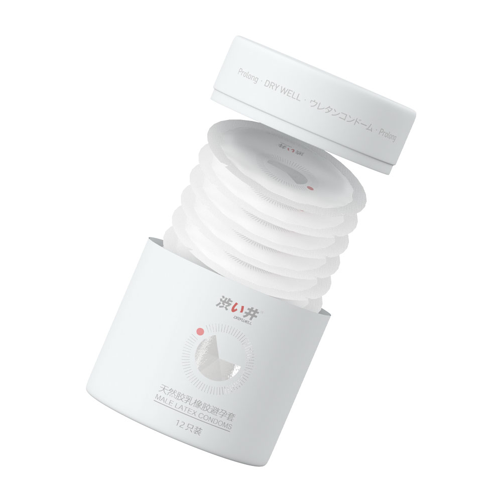 Bao cao su Drywell Long Lasting Pro kéo dài quan hệ hộp 12 cái