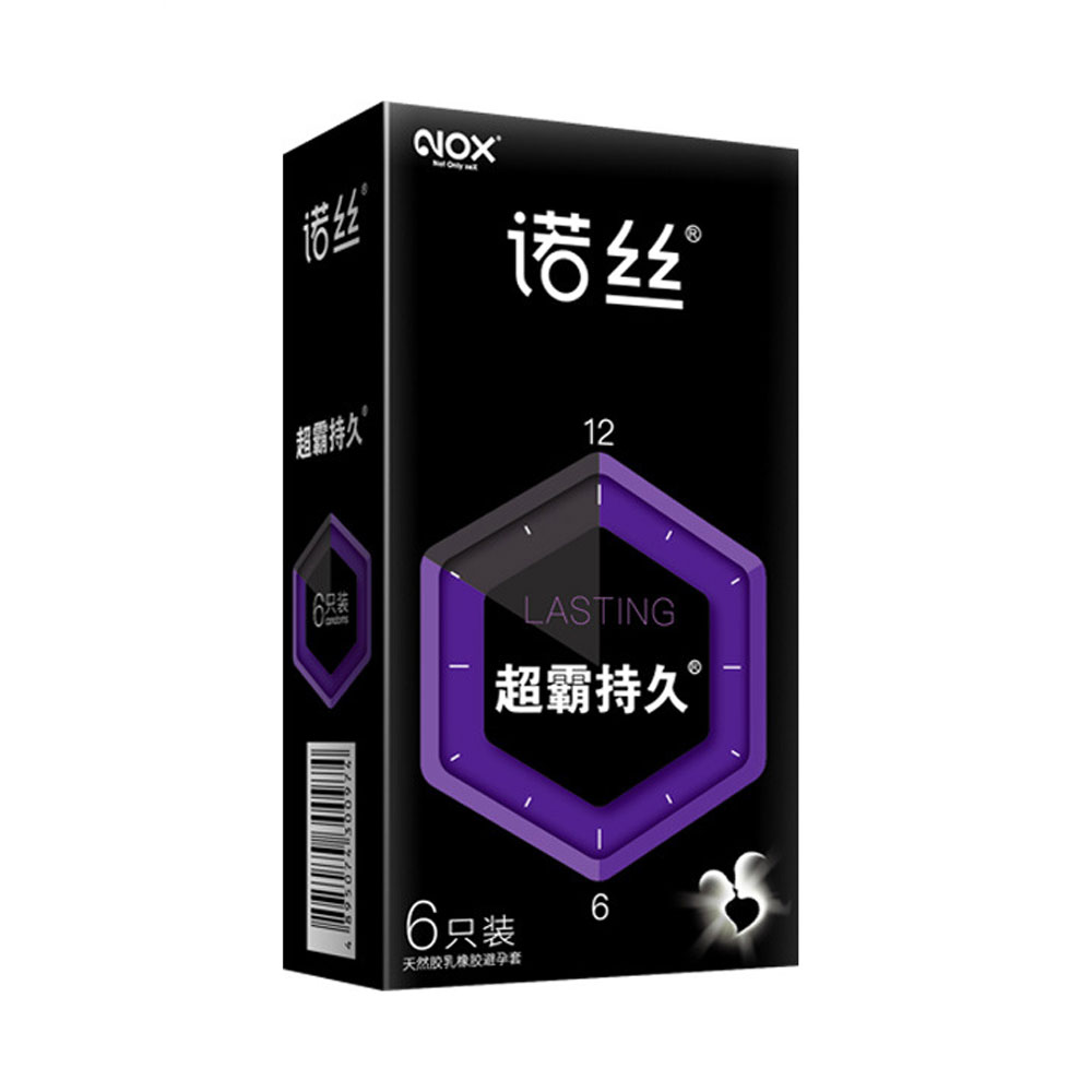 Bao cao su Nox Speed Master Lasting kéo dài thời gian hộp 6 cái