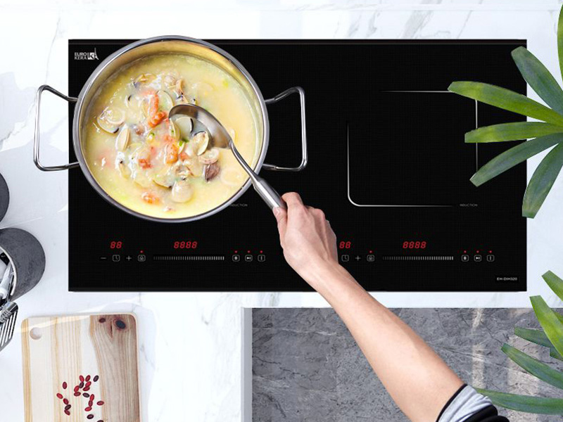 Cách làm sạch mặt bếp từ bị cháy đơn giản và hiệu quả