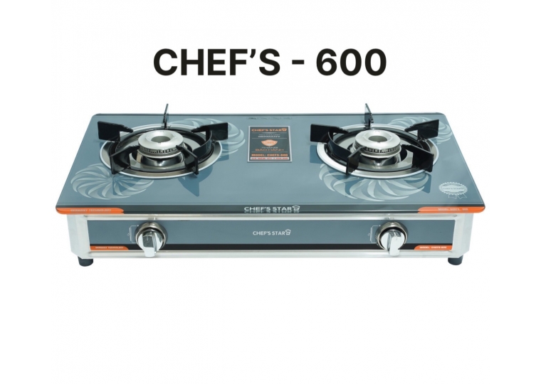 Bếp gas dương kính Chefs-600