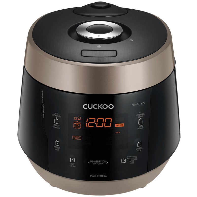 Nồi cơm điện tử áp suất Cuckoo 1.8 lít CRP-PK1000S/BKCGVNCV