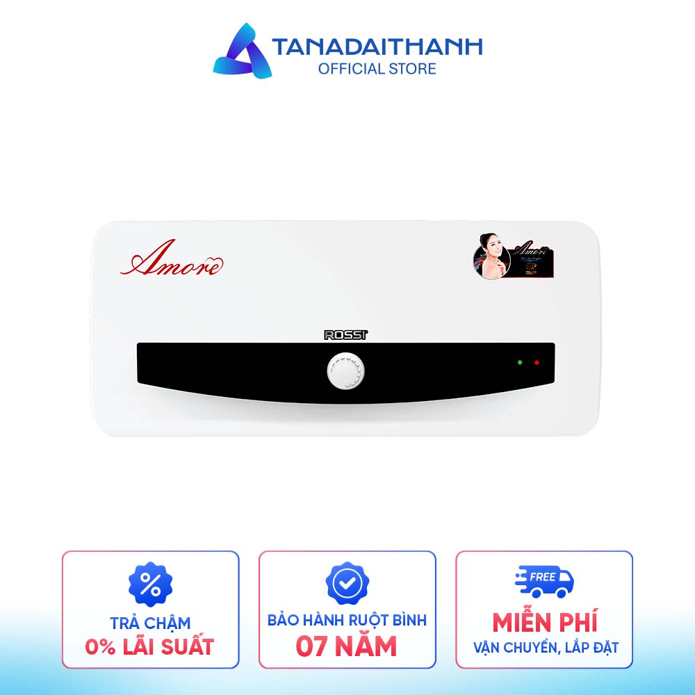 Bình NL Rossi 15L Blane ngang