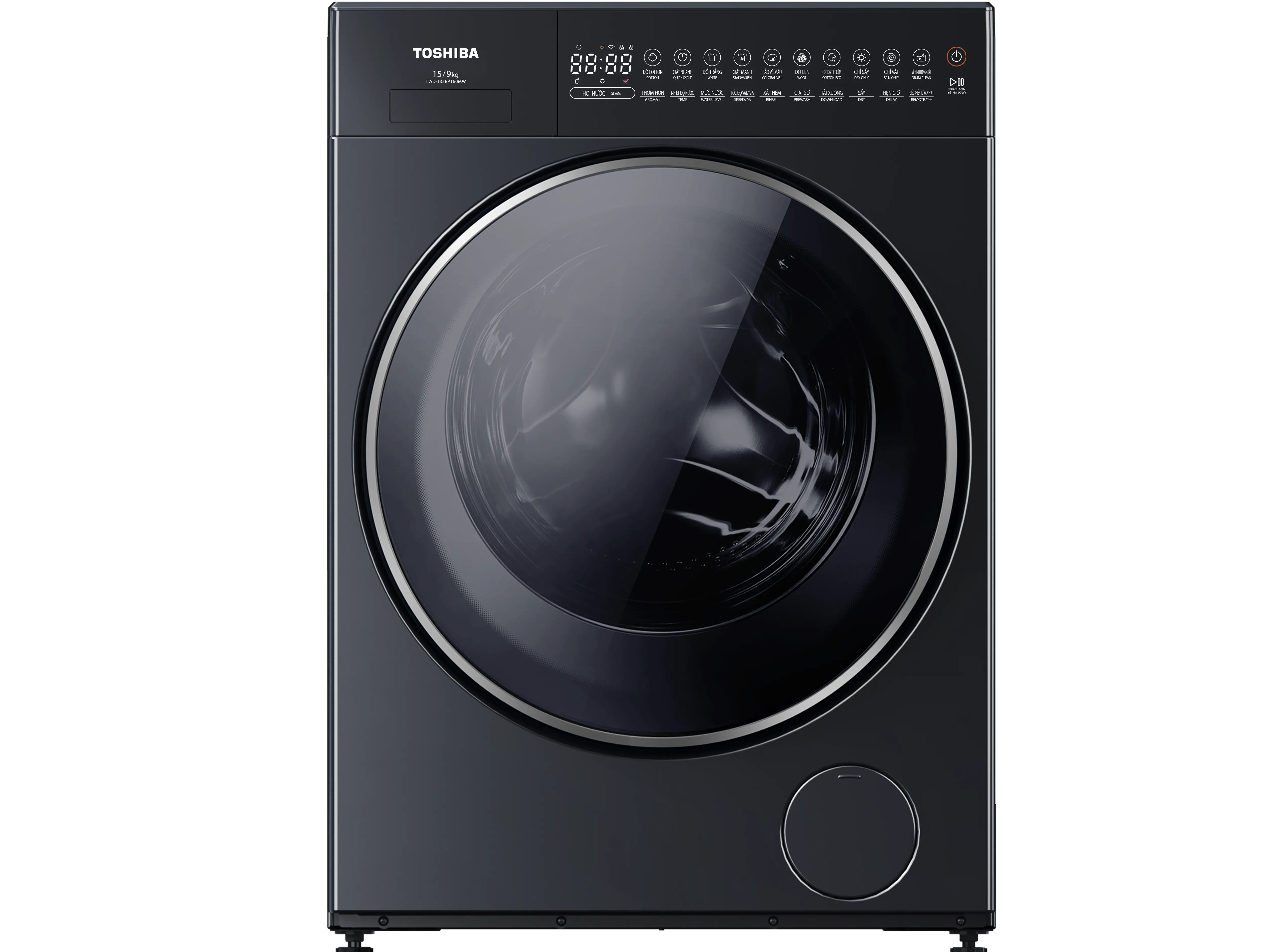 Máy giặt sấy Toshiba 15Kg sấy 9kg T35BP160MWV