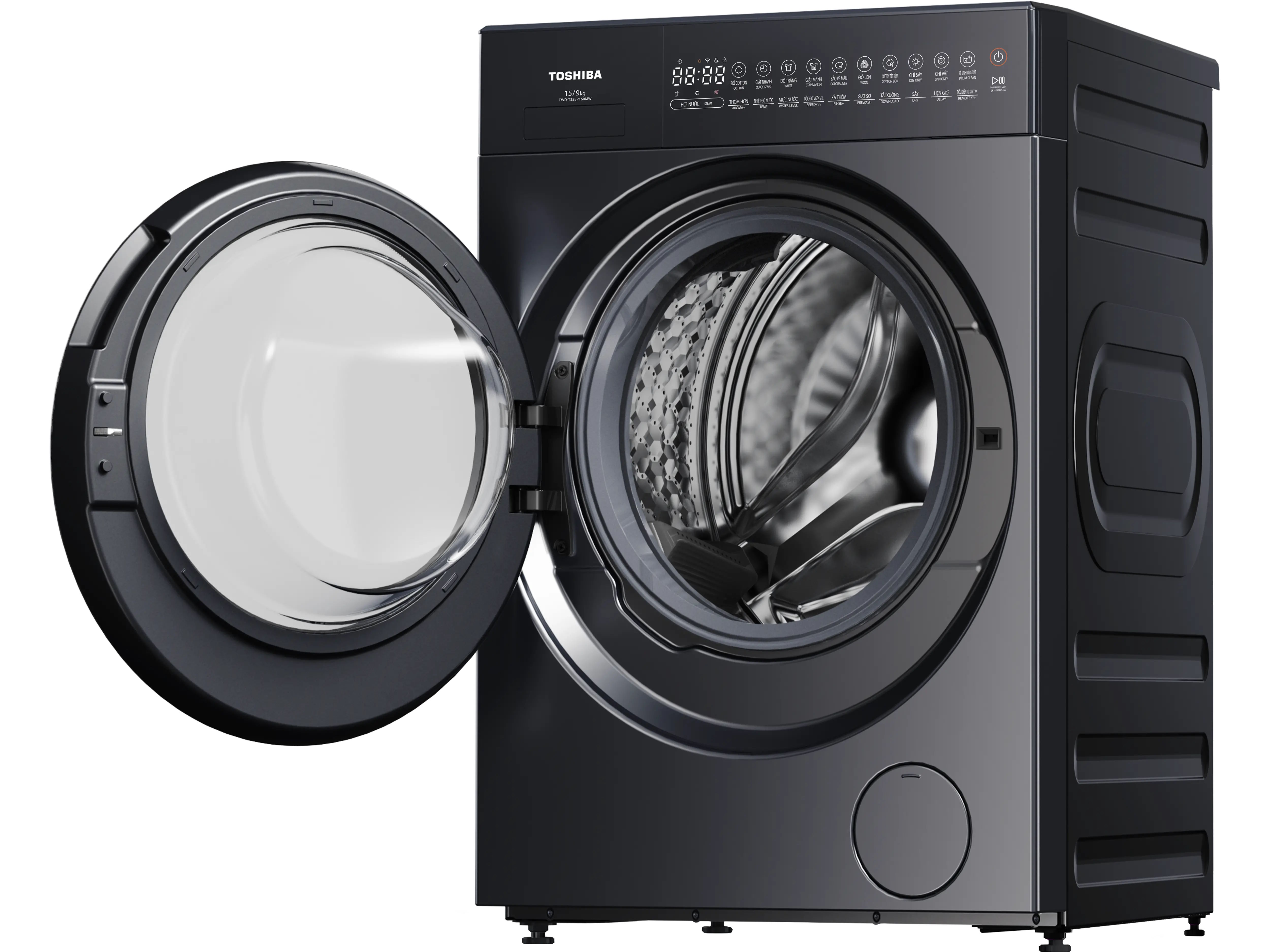 Máy giặt sấy Toshiba 15Kg sấy 9kg T35BP160MWV