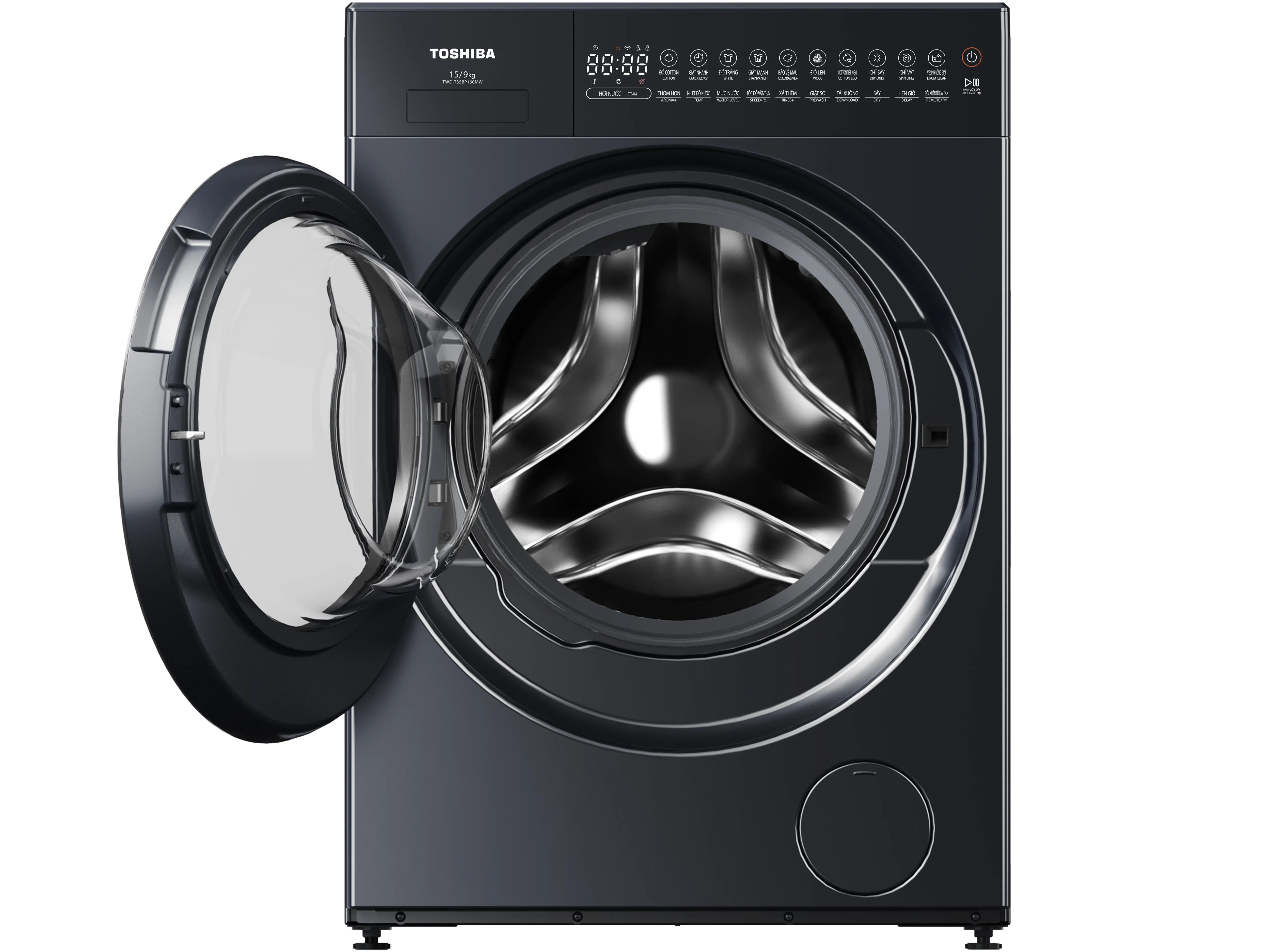 Máy giặt sấy Toshiba 15Kg sấy 9kg T35BP160MWV