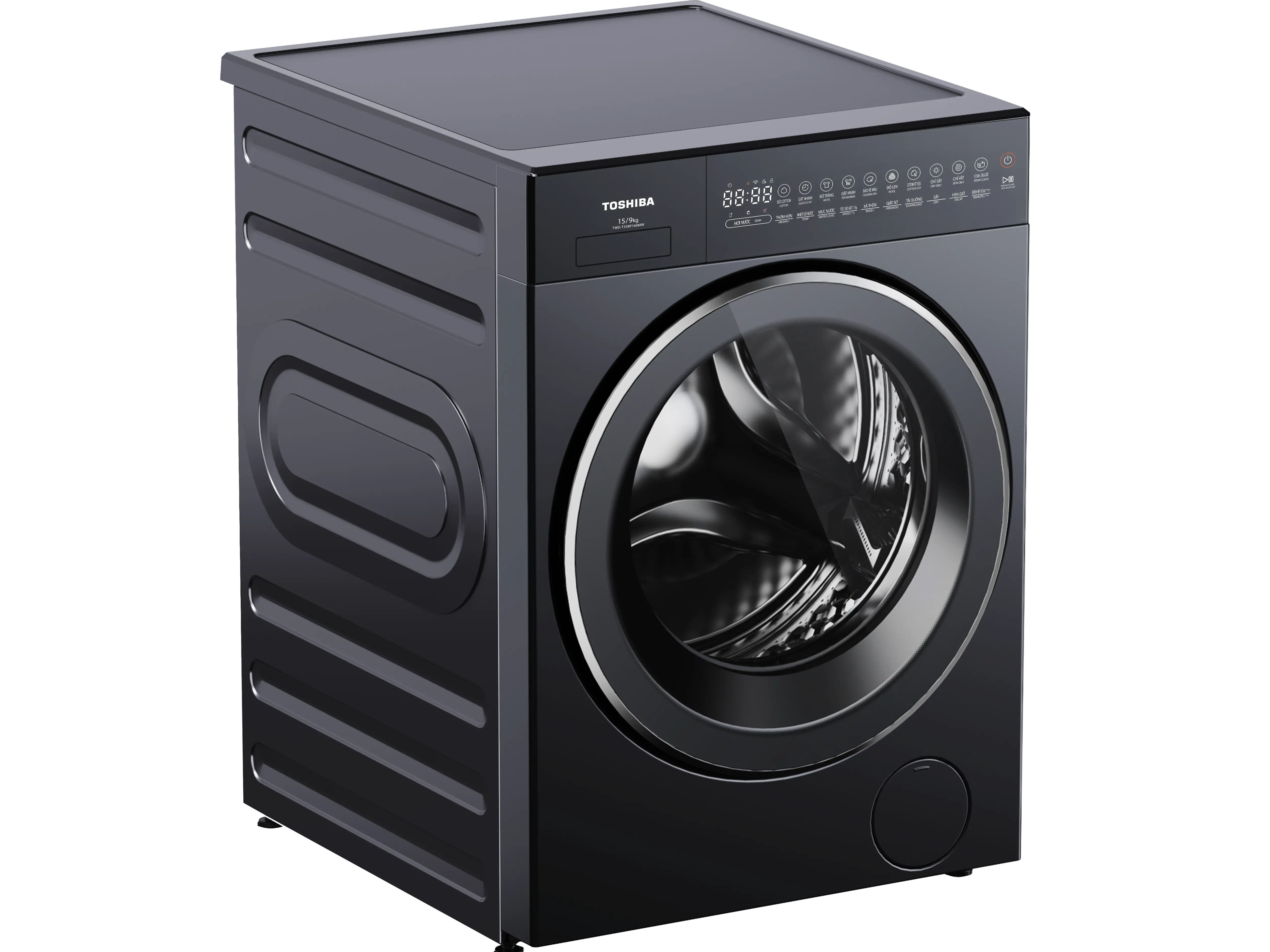 Máy giặt sấy Toshiba 15Kg sấy 9kg T35BP160MWV