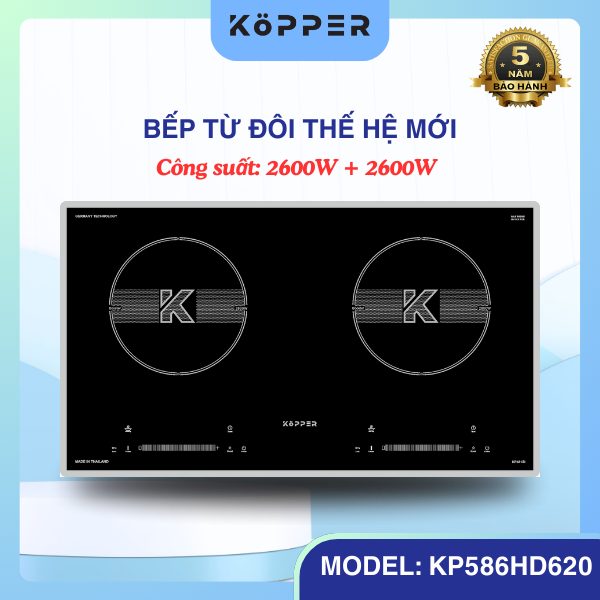 Bếp từ Kopper KP586HD620