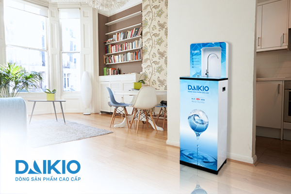 Lọc nước Daikio 9 lõi C.Cấp 2 vòi nguội