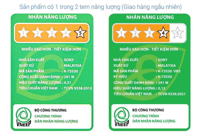 Tivi Sony 75 inch 4K S30