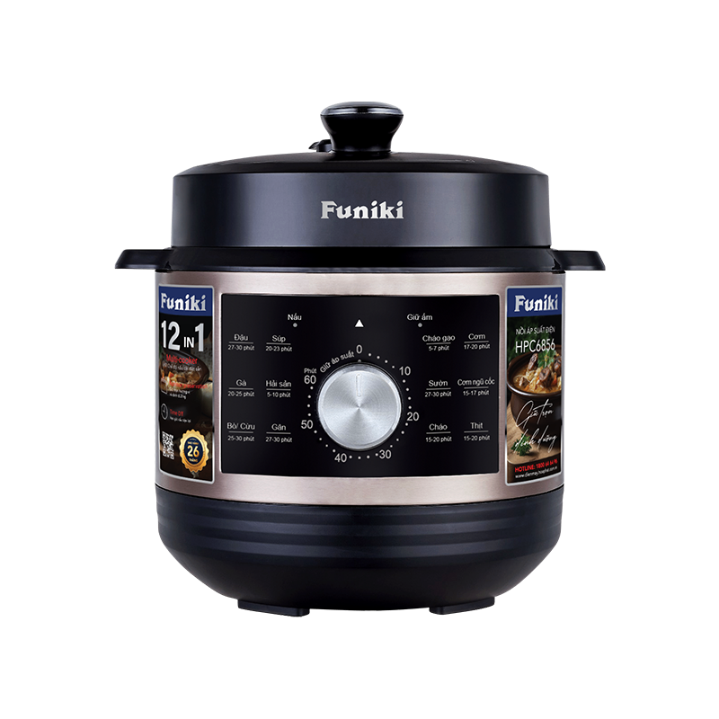 Nồi áp suất điện 6L Funiki HPC6856