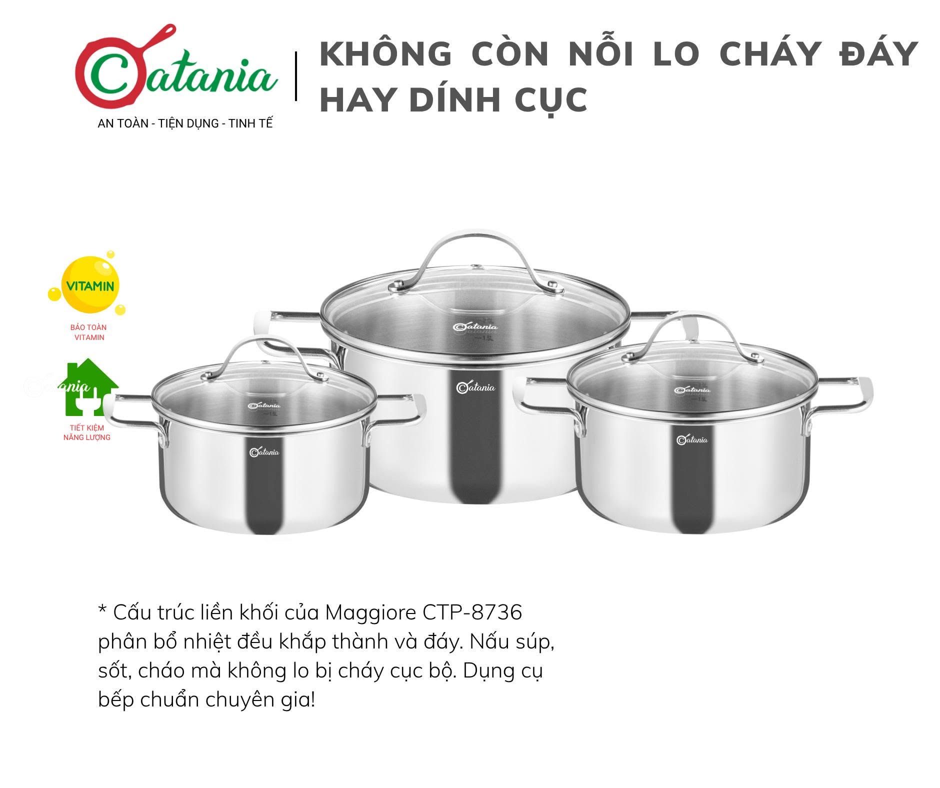 Nồi Catania CTP-8736 18Cm