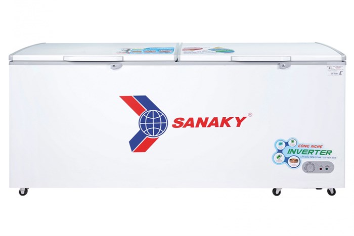 Tủ đông Sanaky 850L dàn đồng Inveter 8699HY3