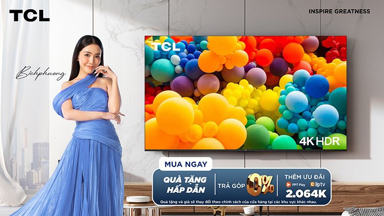 Tivi TCL 55Inch 4K P638