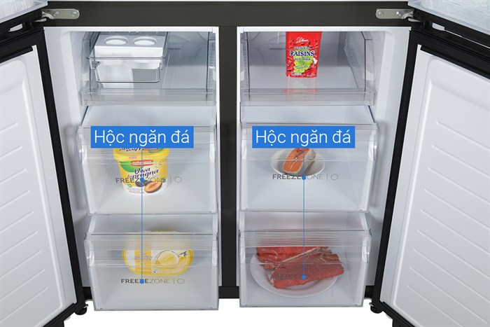 Tủ lạnh Aqua Inverter 469 lít Multi Door M536XA(GB)