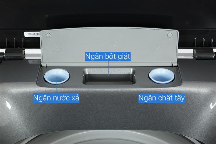 Máy giặt Whirlpool 11.5 kg xám truyền động trực tiếp VWIID11502FG