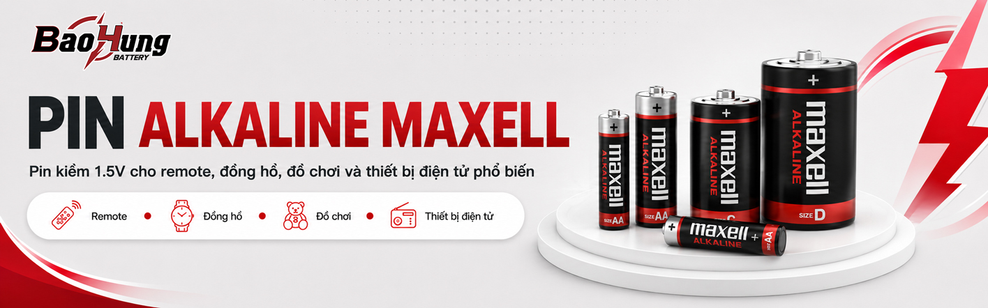 Pin Alkaline - Maxell