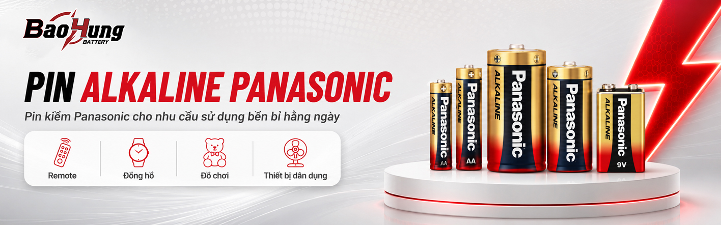 Pin Alkaline - Panasonic