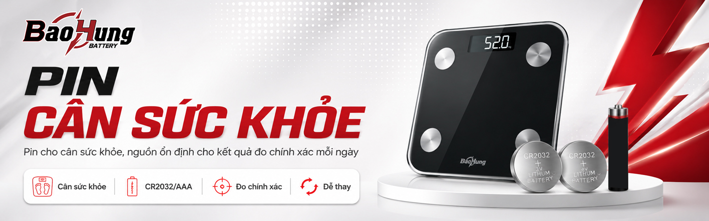Pin Cân Sức Khỏe