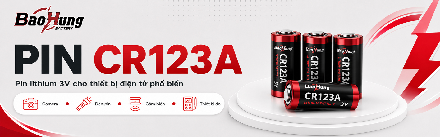 Pin CR123A