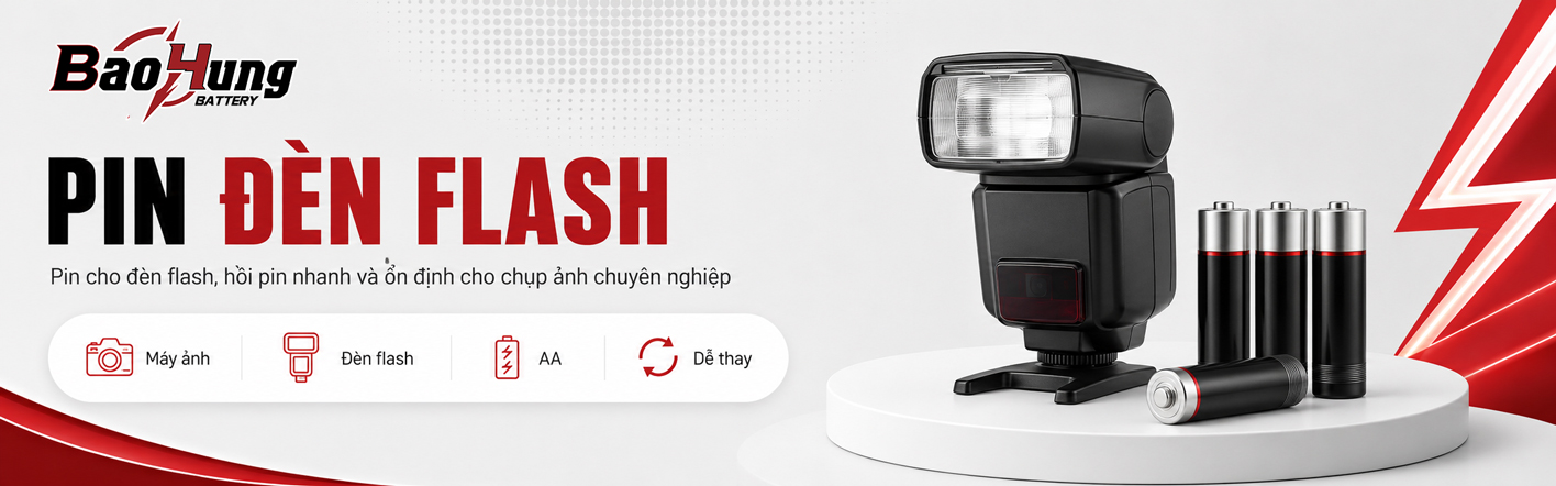 Pin Đèn Flash