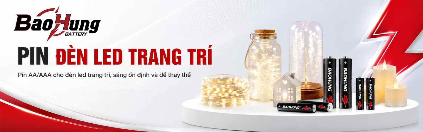 Pin Đèn LED Trang Trí