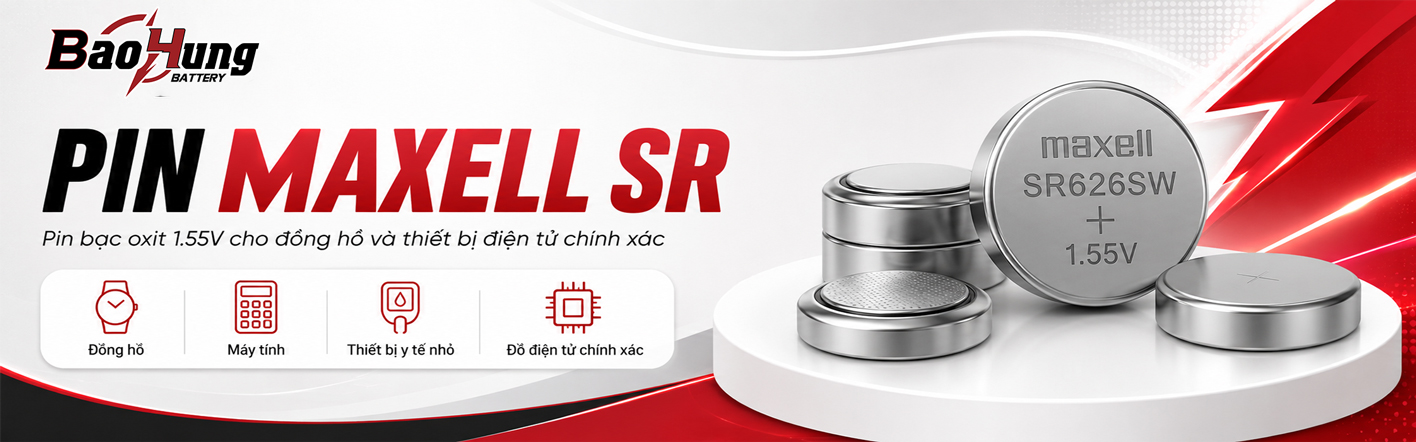 Pin SR - Đồng Hồ - Maxell