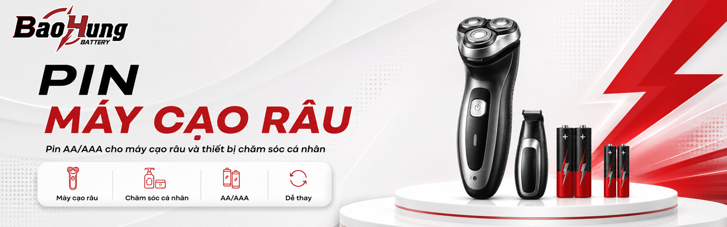 Pin Máy Cạo Râu
