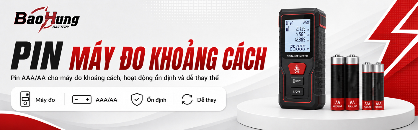 Pin Máy Đo Khoảng Cách