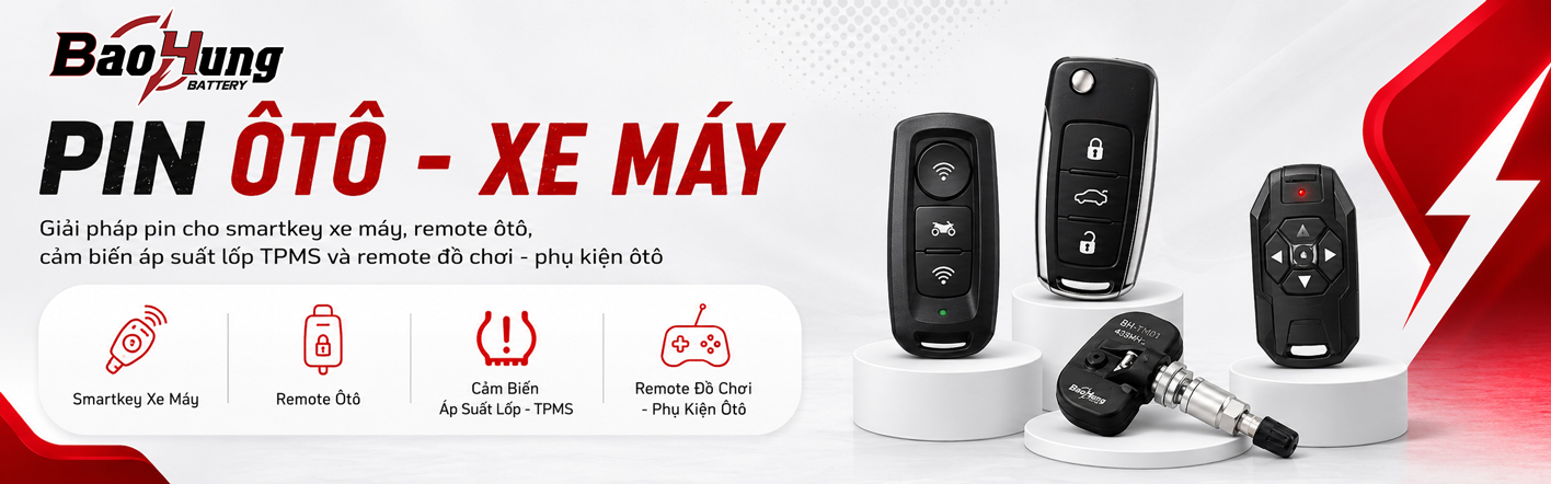 Pin Remote Đồ Chơi - Phụ Kiện Ôtô