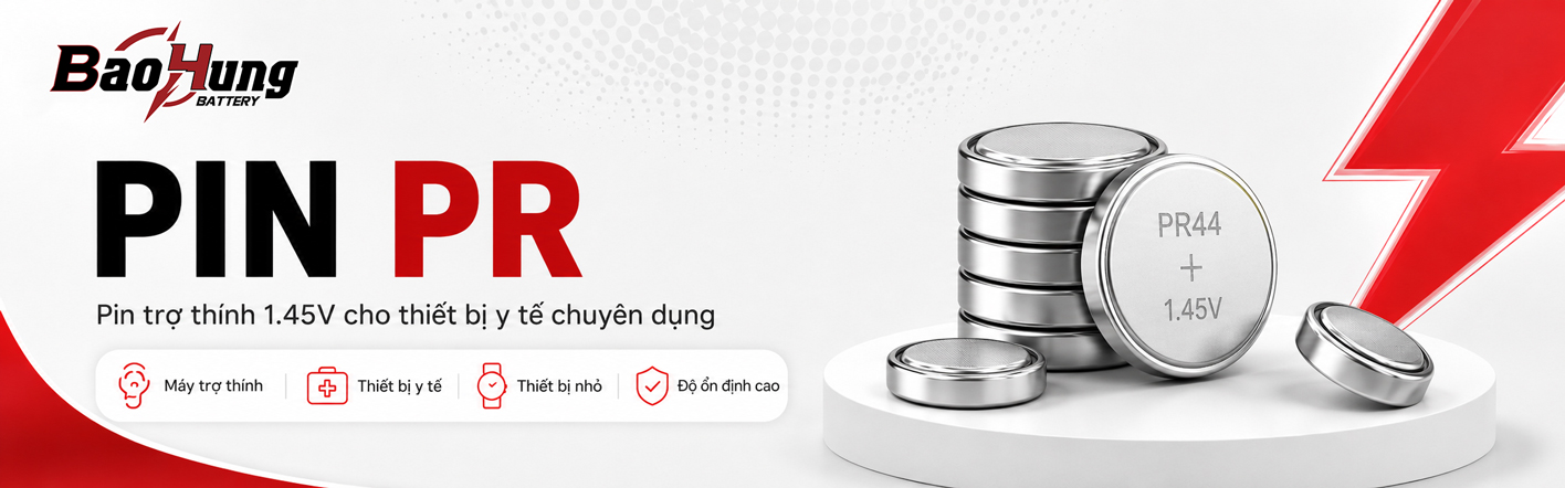 Pin PR - Trợ Thính
