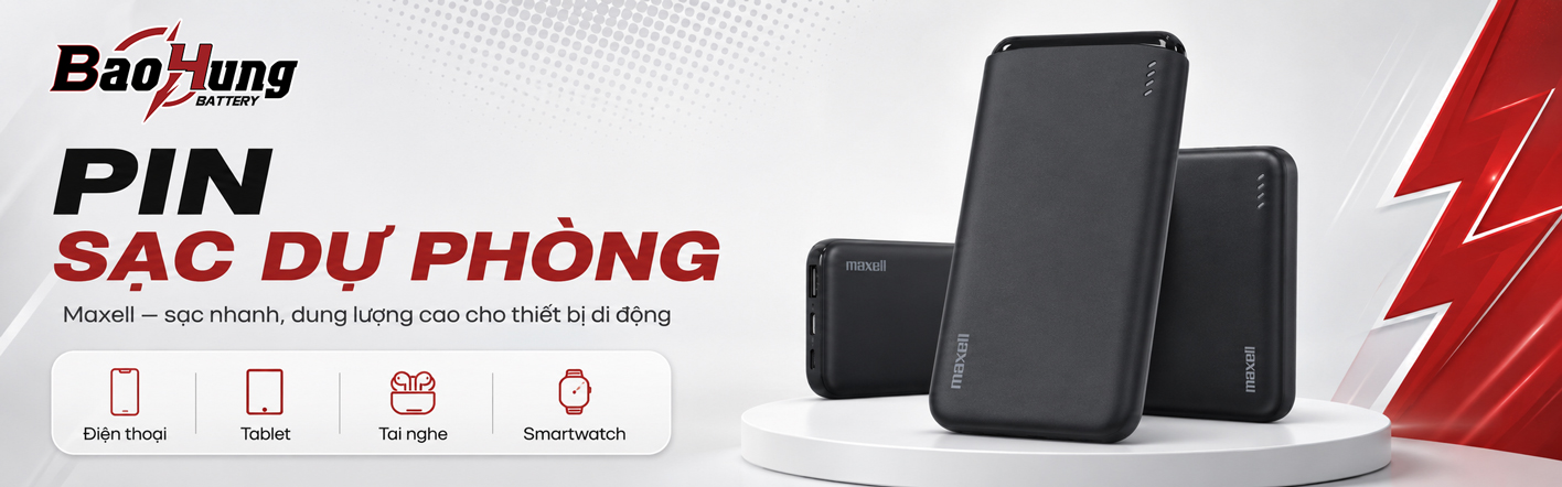 Pin Sạc Dự Phòng Maxell