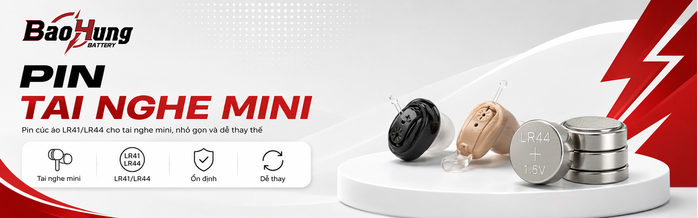Pin Tai Nghe Mini