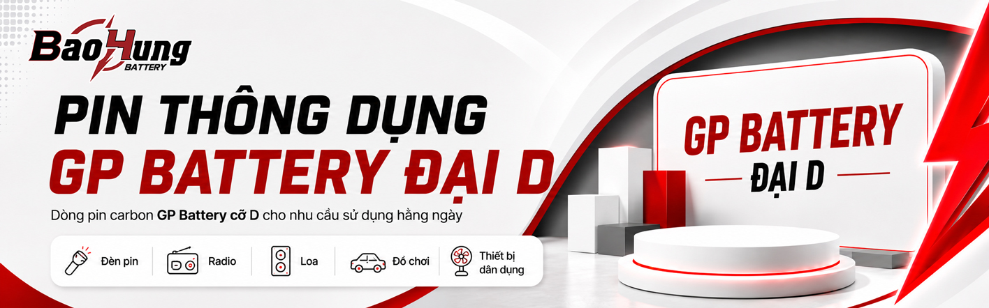 Pin Đại D - GP Battery - Pin Thông Dụng
