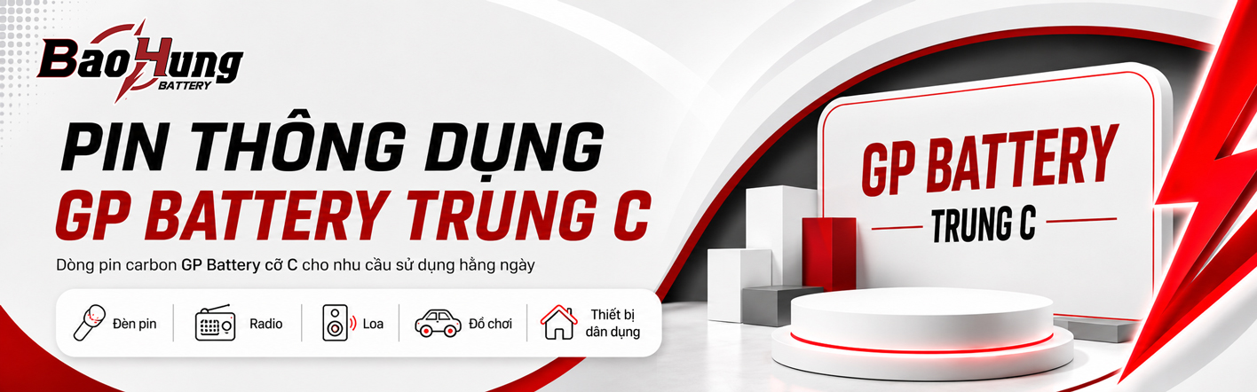 Pin Trung C - GP Battery - Pin Thông Dụng