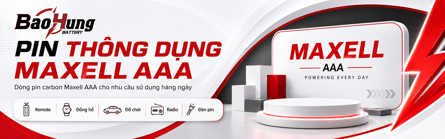 Pin AAA - Maxell - Pin Thông Dụng