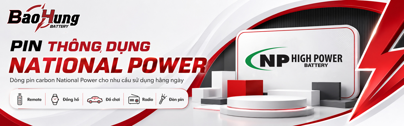 Pin Thông Dụng - National Power