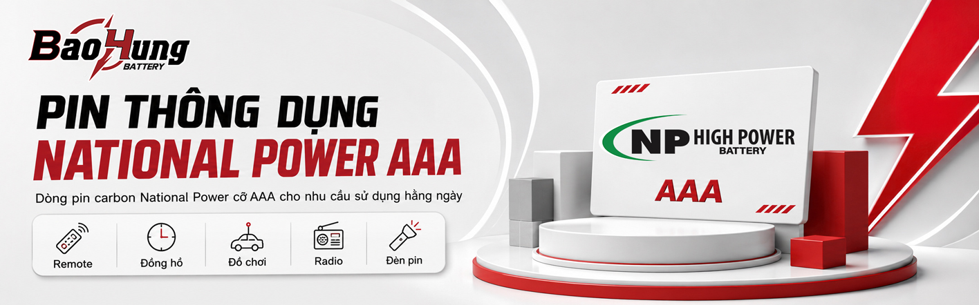 Pin AAA - National Power - Pin Thông Dụng
