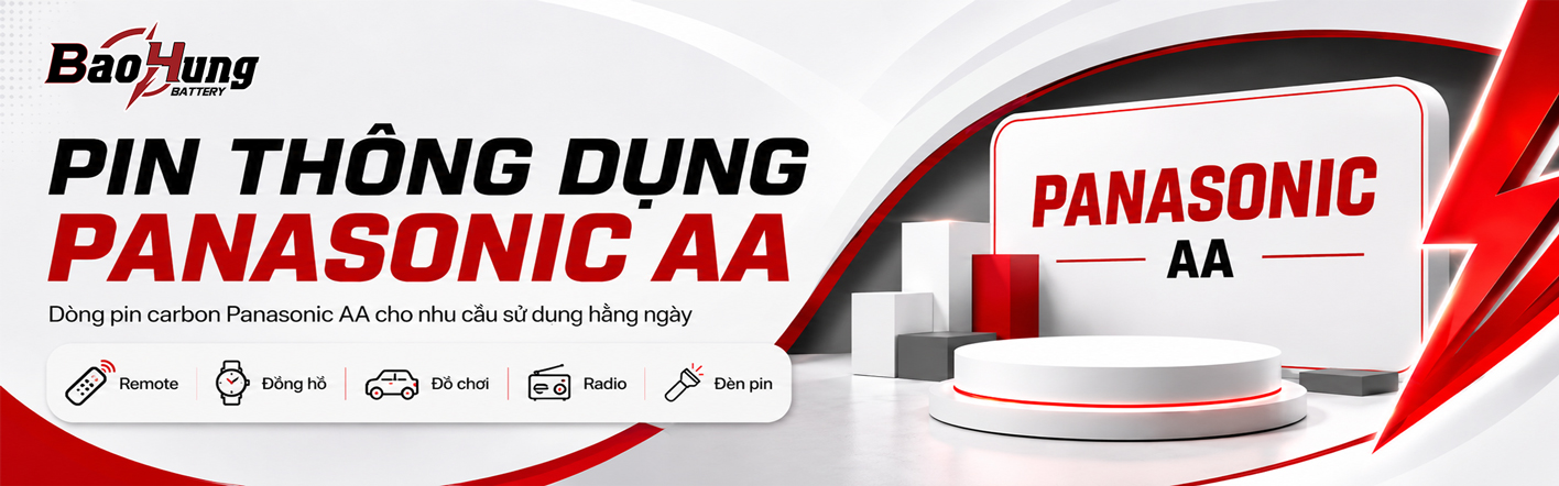 Pin AA - Panasonic - Pin Thông Dụng