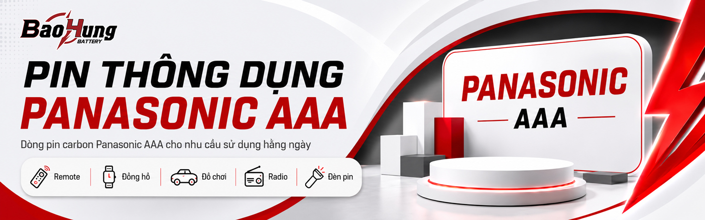 Pin AAA - Panasonic - Pin Thông Dụng