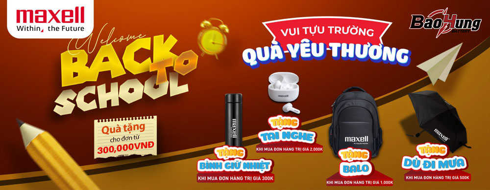 Chương Trình Khuyến Mãi “Vui Tựu Trường – Quà Yêu Thương” Chào Mừng Năm Học Mới 2025