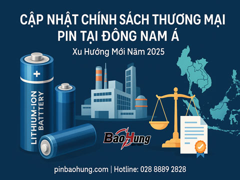 Cập Nhật Chính Sách Thương Mại Pin Tại Đông Nam Á – Xu Hướng Mới 2025