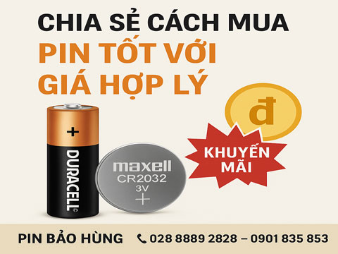 Mua Pin Tốt Với Giá Hợp Lý – Bí Quyết Từ Pin Bảo Hùng