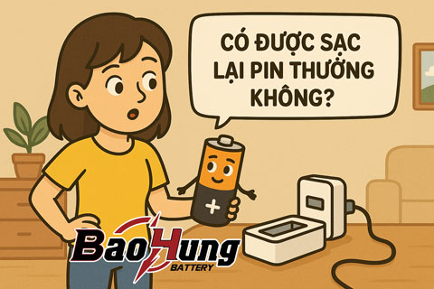Có Được Sạc Lại Pin Thường Không? Nguy Cơ Cháy Nổ Và Cách Nhận Biết