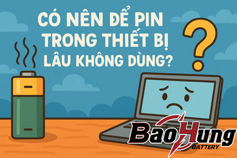 Có Nên Để Pin Trong Thiết Bị Lâu Không Dùng?