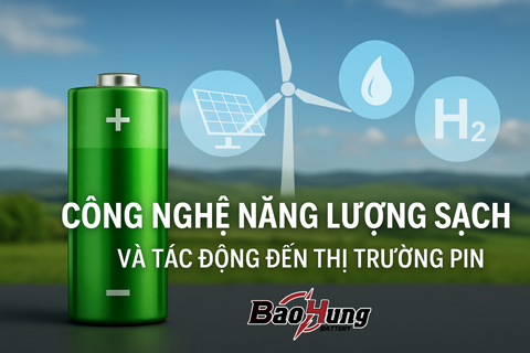 Công Nghệ Năng Lượng Sạch Và Tác Động Đến Thị Trường Pin