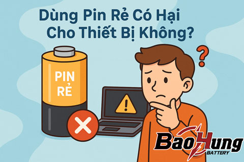 Dùng Pin Rẻ Có Hại Cho Thiết Bị Không?