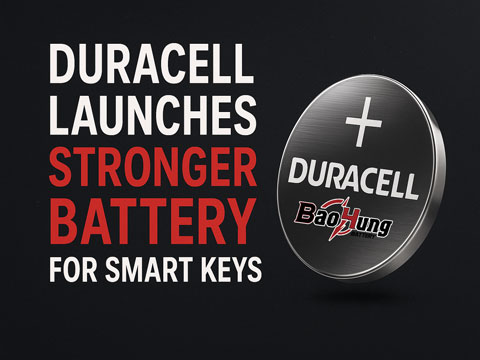 Duracell Tuyên Bố Ra Mắt Pin Mạnh Hơn Cho Smartkey – Đột Phá Mới!