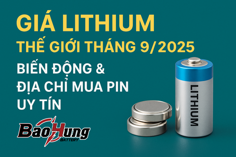 Giá lithium thế giới tháng 9/2025: Biến động & Xu hướng mới nhất