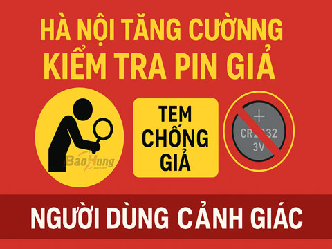 🌟 Hà Nội Tăng Cường Kiểm Tra Pin Giả – Người Dùng Cần Làm Gì? 🌟